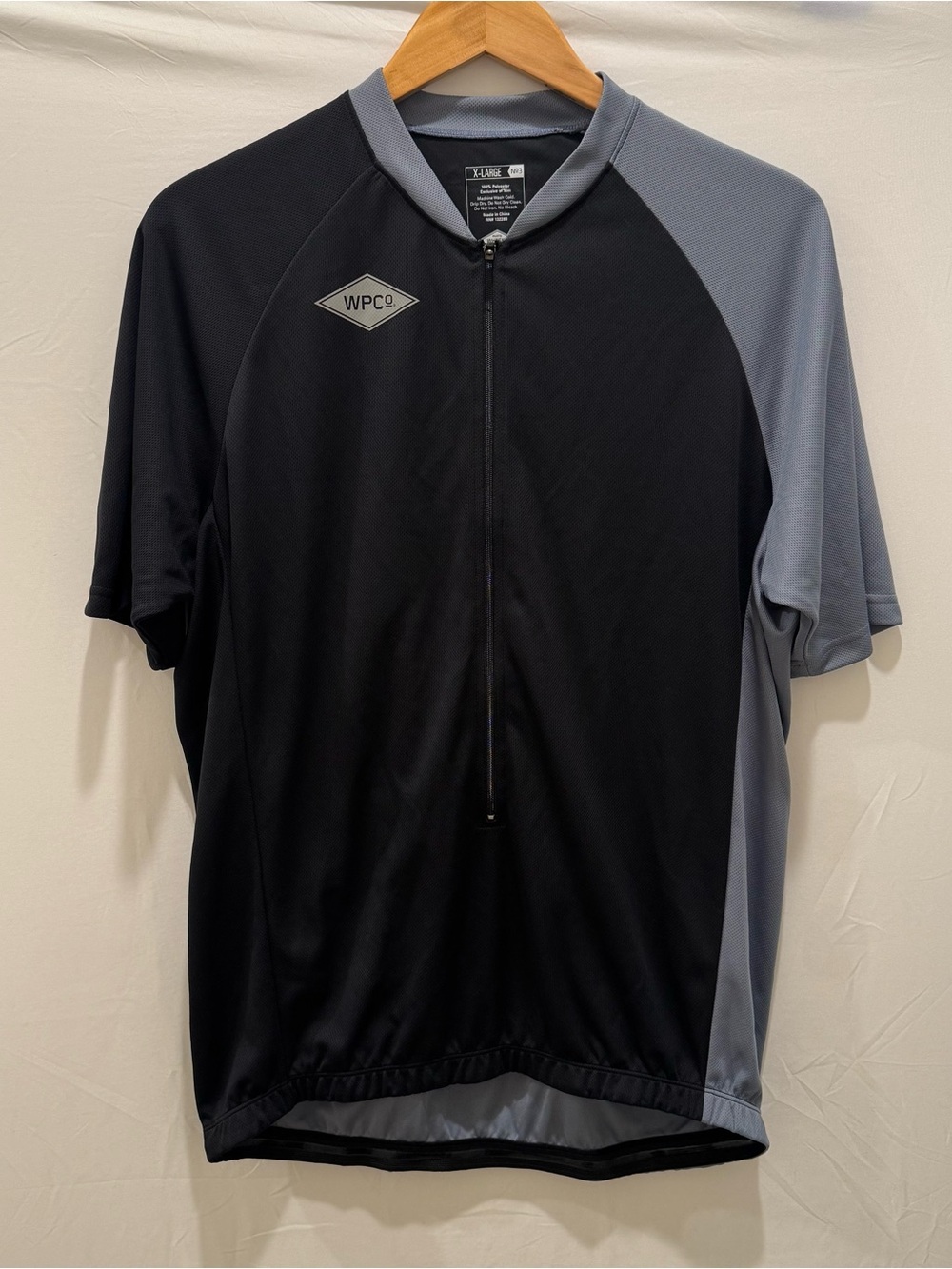 WPCo Short Sleeve Cycling Jersey - Black & Gray Whisky Parts Co.